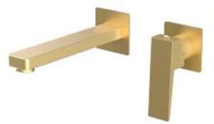 Встраиваемый смеситель для раковины CHIEZZA Bonivera brushed gold 