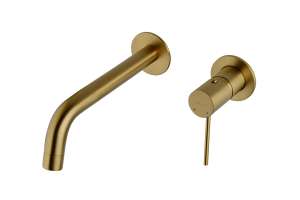 Встраиваемый смеситель для раковины CHIEZZA Eliavita brushed gold 