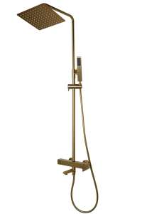Душевая система CHIEZZA Bonivera brushed gold 