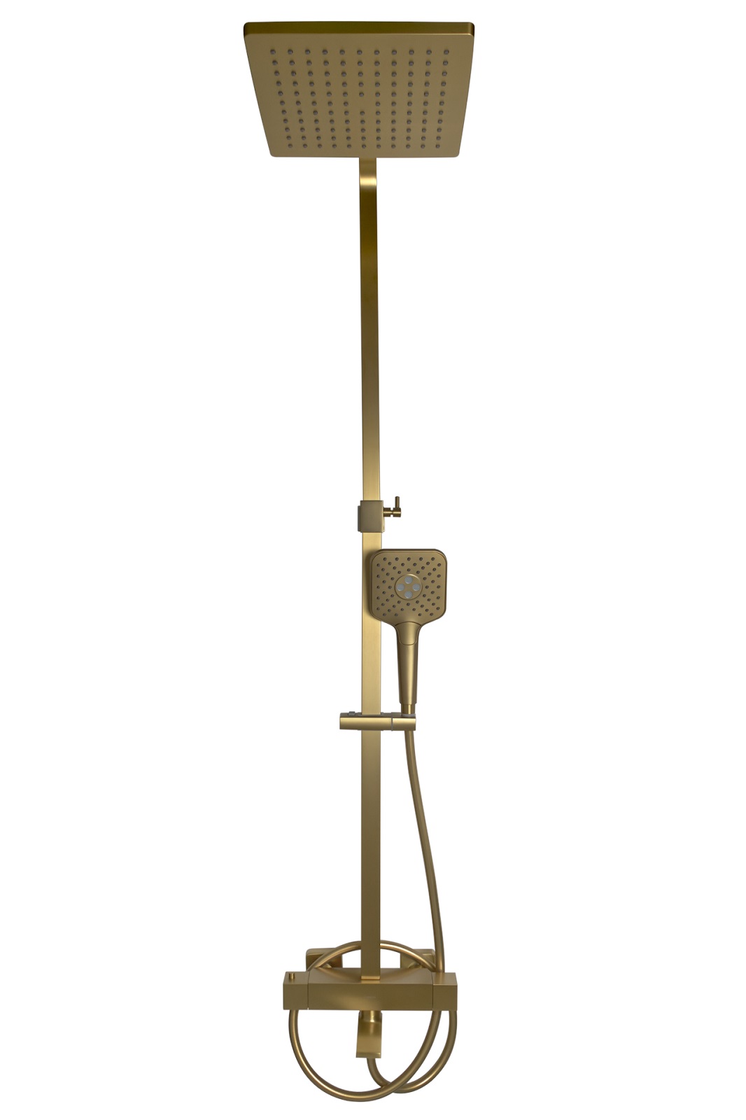 Дополнительное фото №3 Душевая система CHIEZZA Bonivera brushed gold с термостатом