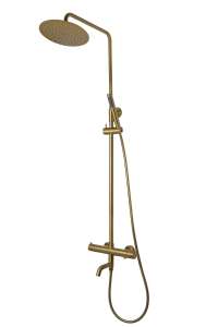 Душевая система CHIEZZA Eliavita brushed gold