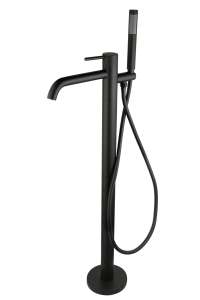 Смеситель для ванны напольный CHIEZZA Eliavita Matt black 