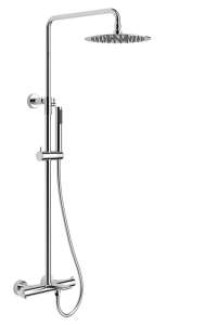 Душевая система Chiezza Atalora с термостатом, хром 