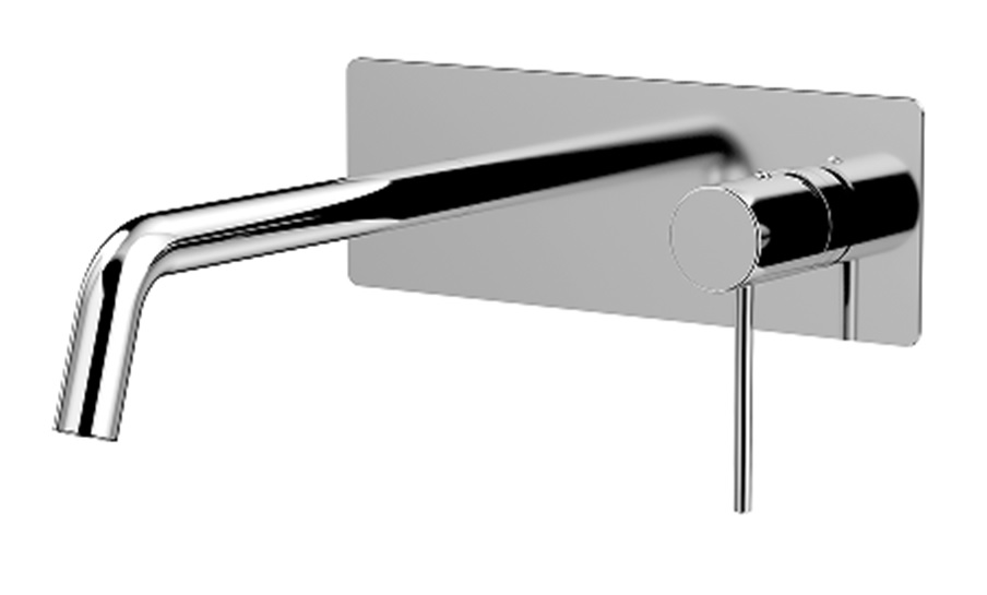 Дополнительное фото №2 Настенный смеситель для раковины CHIEZZA Eliavita, хром