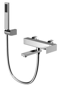 Однорычажный смеситель для ванны CHIEZZA Bonivera, хром