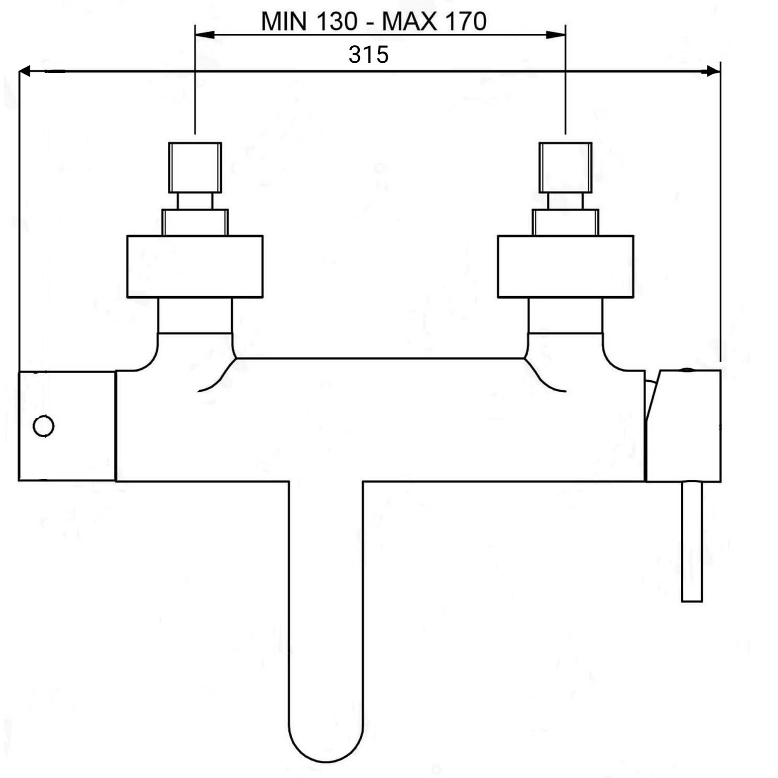 Дополнительное фото №1 Однорычажный смеситель для душа CHIEZZA Atalora, хром