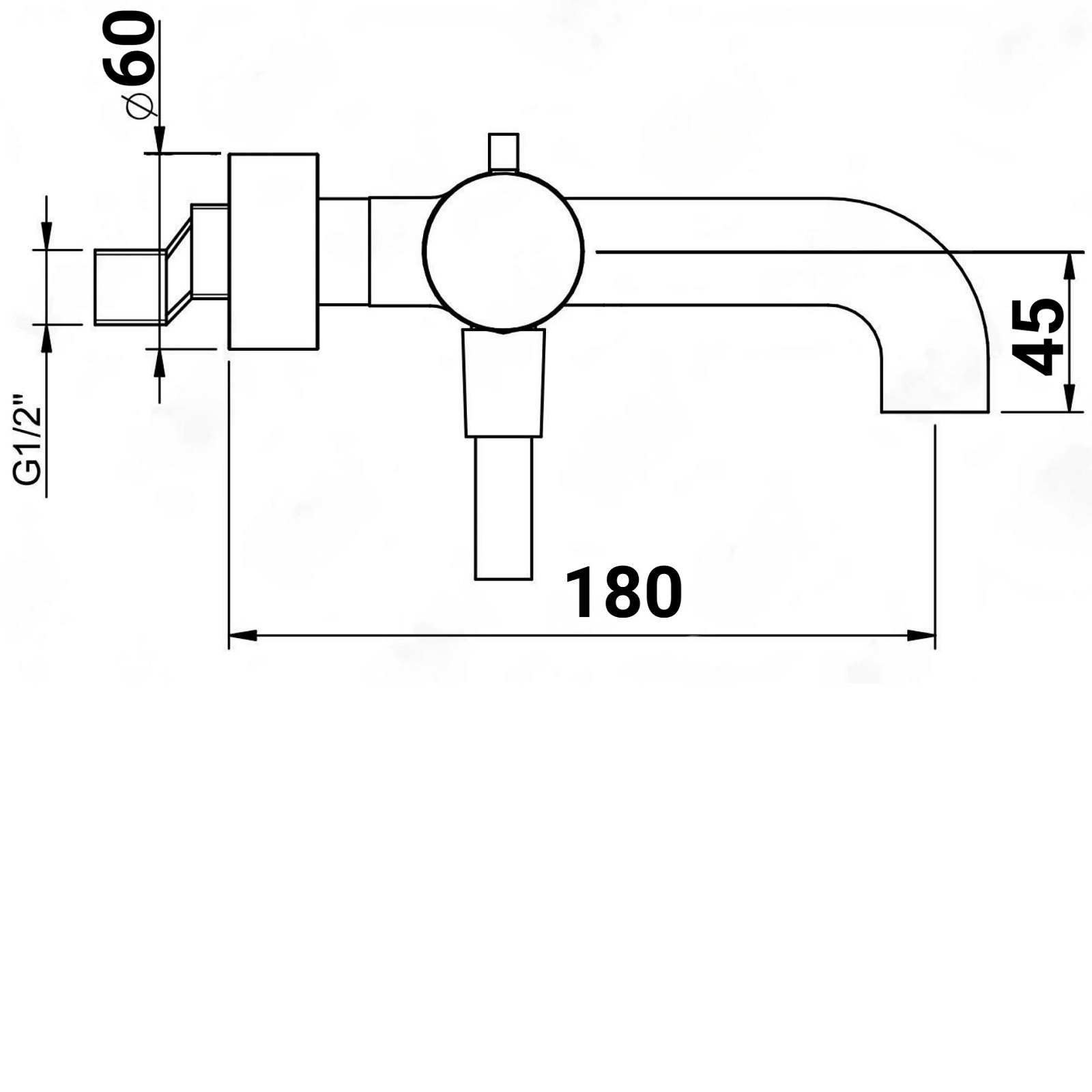 Дополнительное фото №2 Однорычажный смеситель для душа CHIEZZA Atalora, хром