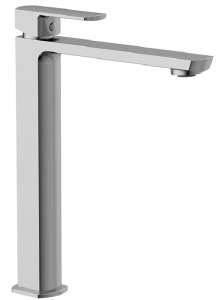 Однорычажный смеситель для раковины CHIEZZA Ribago, хром, высокий