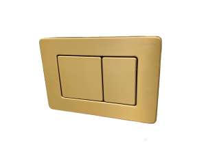 Клавиша смыва титаново-золотая матовая, сталь CHIEZZA CH003GATA 165*241*12мм
