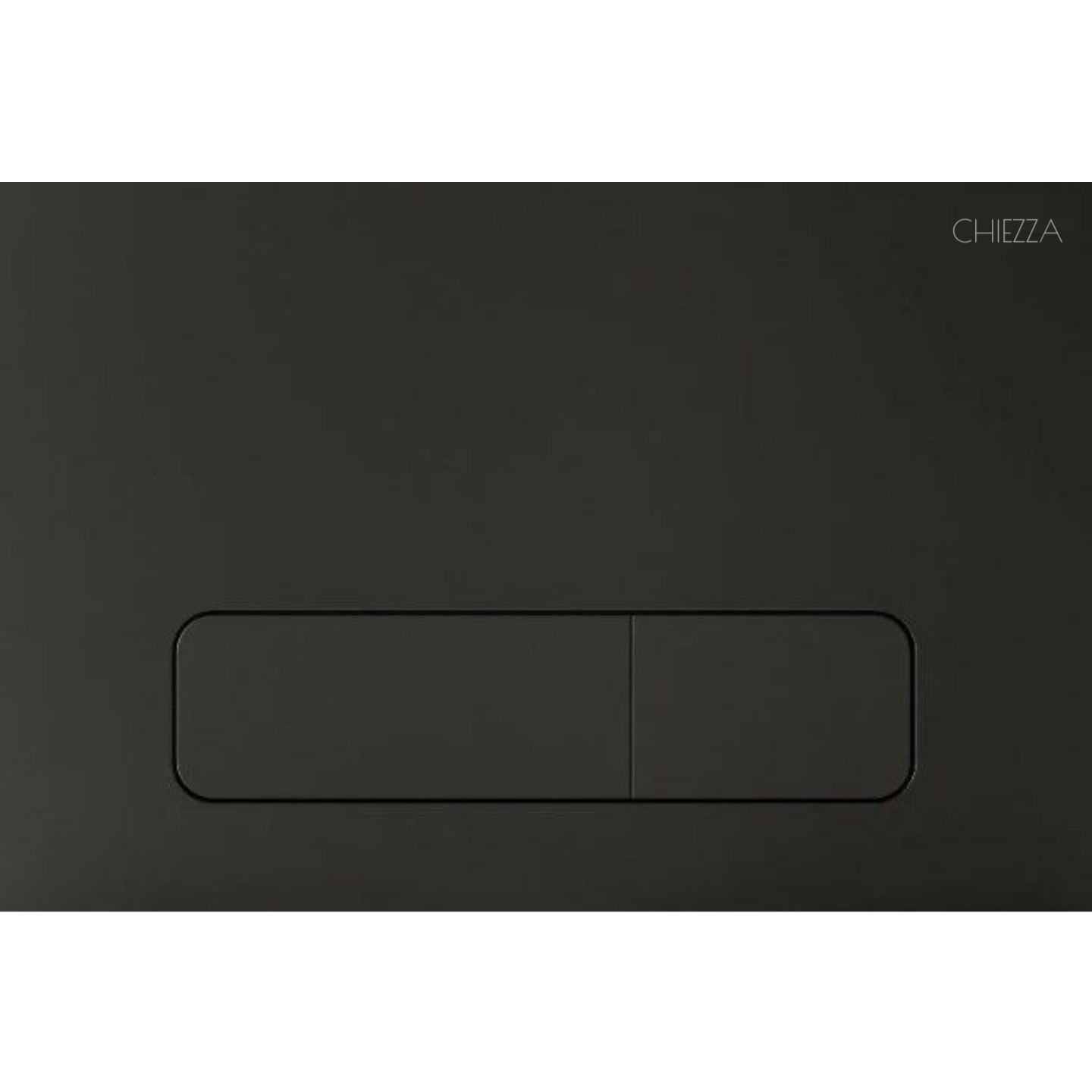 Фото Клавиша смыва черная матовая, пластик CHIEZZA CH002DATA 165*245*12.6мм