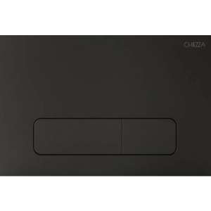 Клавиша смыва черная матовая, пластик CHIEZZA CH002DATA 165*245*12.6мм